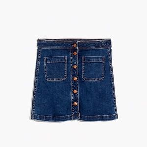 NWOT Madewell denim skirt